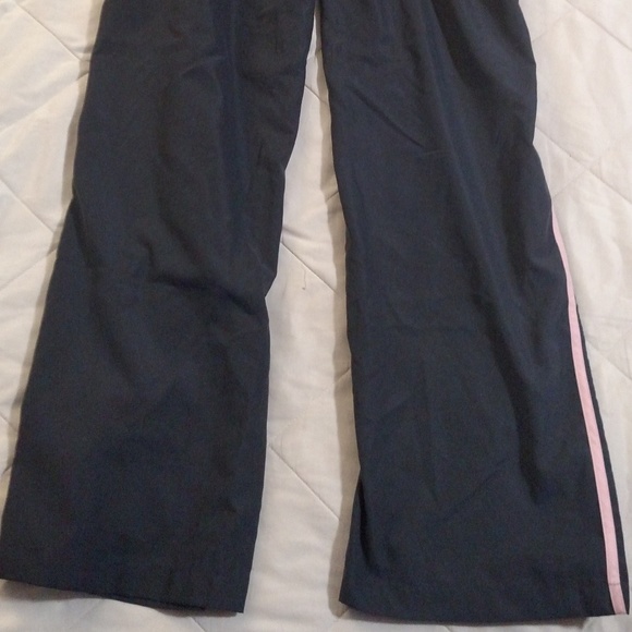 Adidas Track Pants Grey/ Pink Women's Sz M - Picture 5 of 5